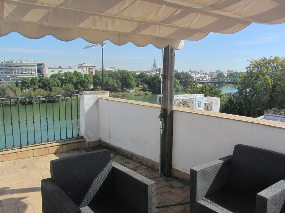 Trianabridgeviews Atico Con Vistas Al Puente De Triana Calle Castilla 38 Sewilla Zewnętrze zdjęcie