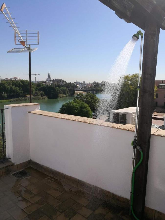 Trianabridgeviews Atico Con Vistas Al Puente De Triana Calle Castilla 38 Sewilla Zewnętrze zdjęcie