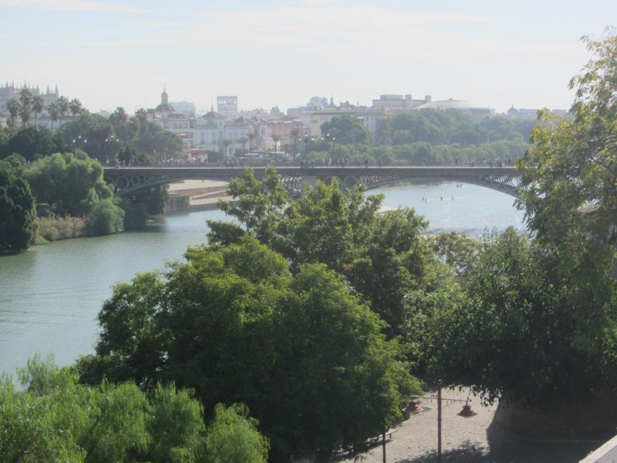 Trianabridgeviews Atico Con Vistas Al Puente De Triana Calle Castilla 38 Sewilla Zewnętrze zdjęcie
